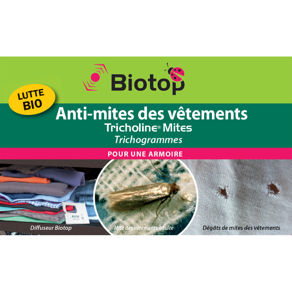 Anti-mites alimentaires, Trichogrammes