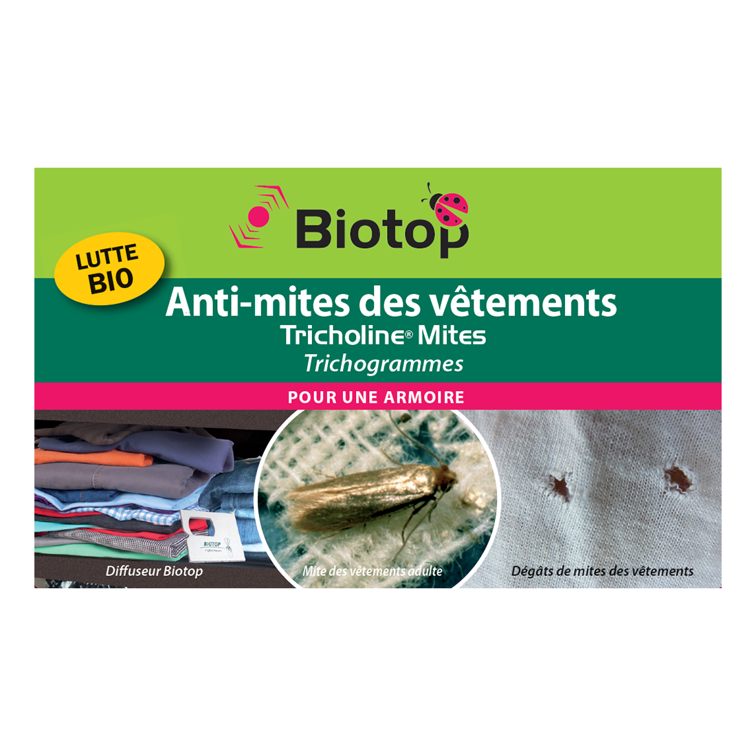 Anti mites des vêtements naturel