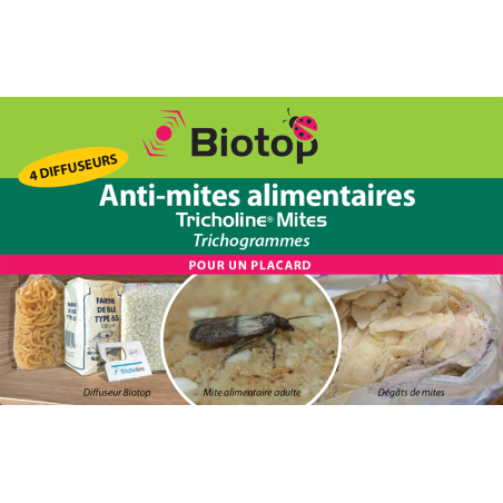 Anti-mites alimentaires, Trichogrammes