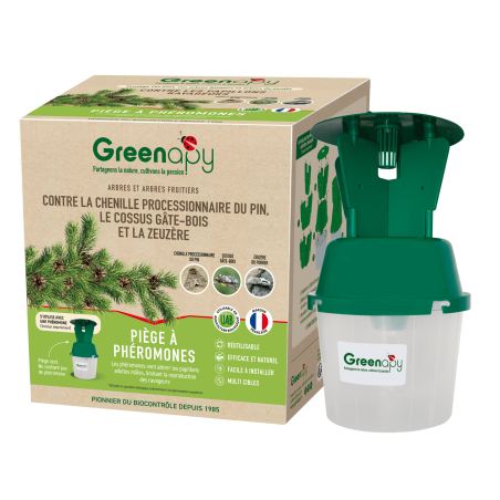 Piège à phéromones contre la chenille processionnaire du pin
